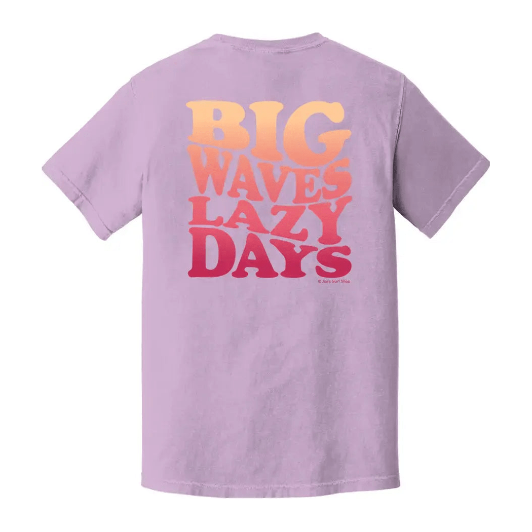 Joe's Surf Shop Big Waves Lazy Days Oversized Tee - Angler's Pro Tackle & Outdoors