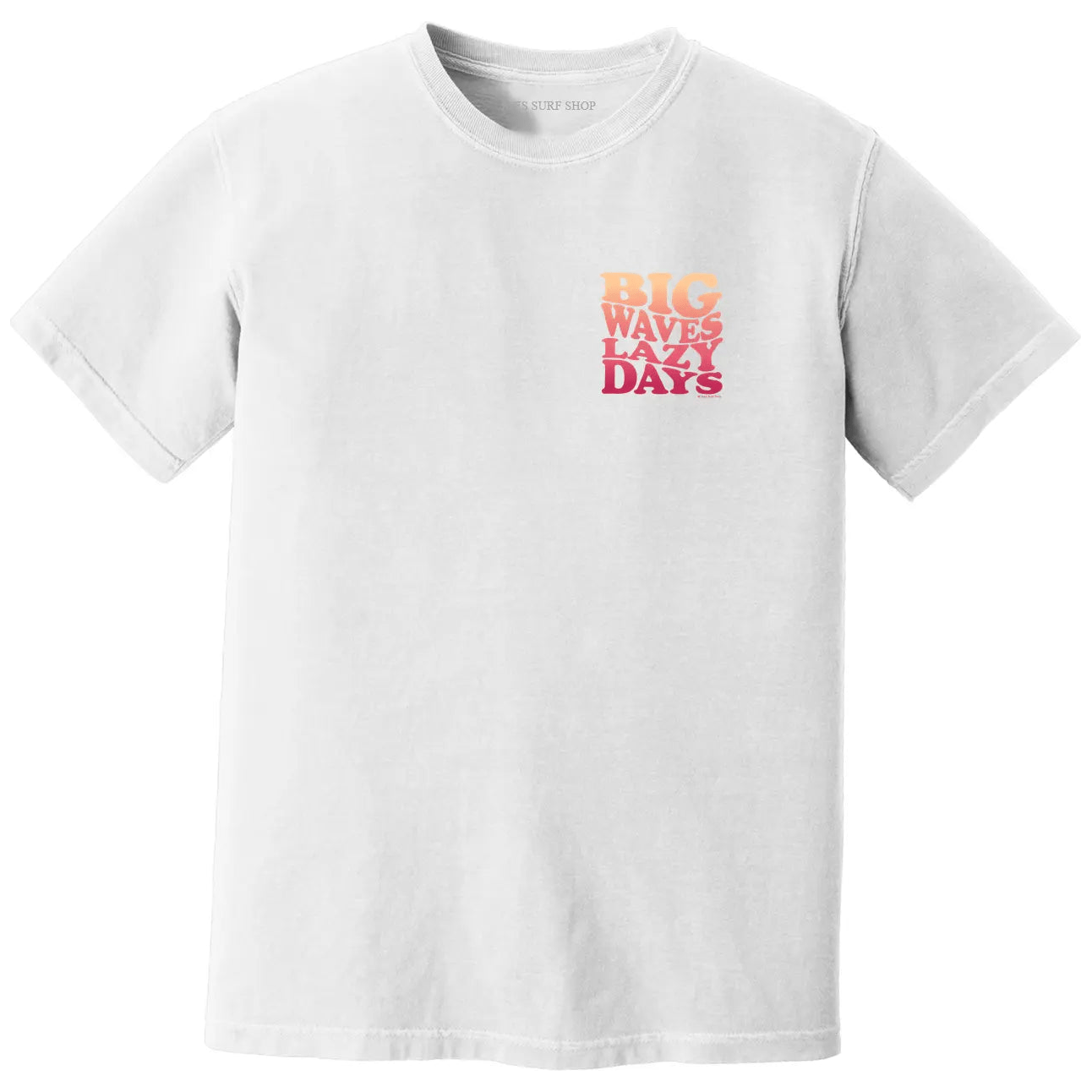 Joe's Surf Shop Big Waves Lazy Days Oversized Tee - Angler's Pro Tackle & Outdoors