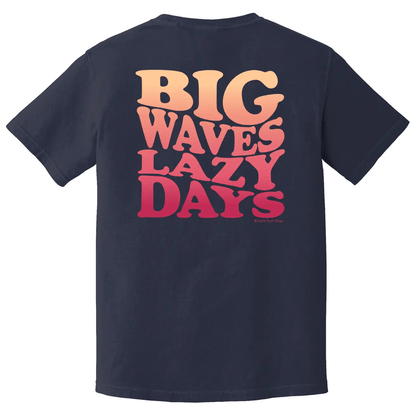 Joe's Surf Shop Big Waves Lazy Days Oversized Tee - Angler's Pro Tackle & Outdoors