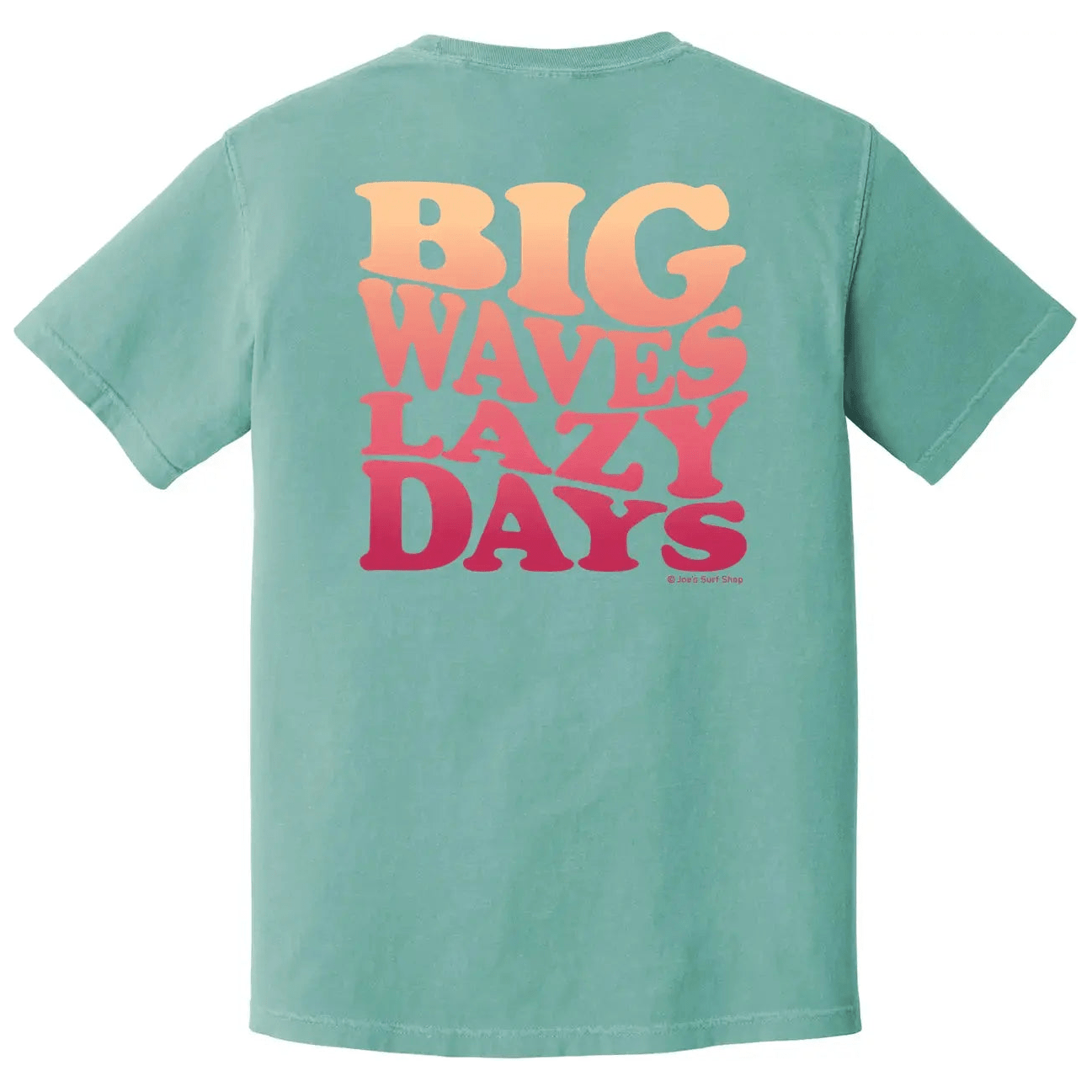 Joe's Surf Shop Big Waves Lazy Days Oversized Tee - Angler's Pro Tackle & Outdoors