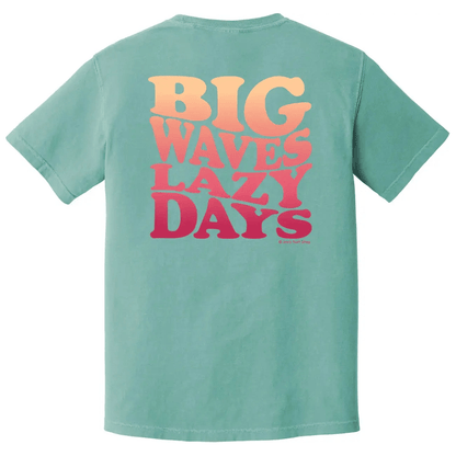Joe's Surf Shop Big Waves Lazy Days Oversized Tee - Angler's Pro Tackle & Outdoors