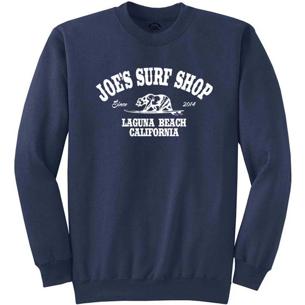 Joe's Surf Shop California Crewneck - Angler's Pro Tackle & Outdoors