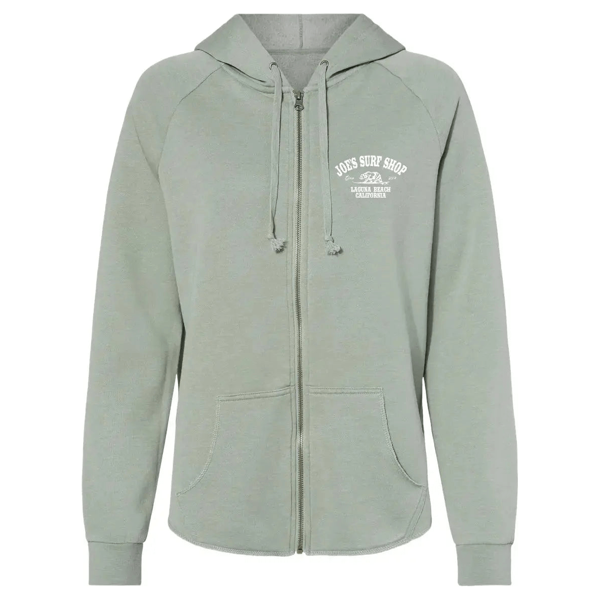 Joe's Surf Shop California Women's Zip - Up Hoodie - Angler's Pro Tackle & Outdoors