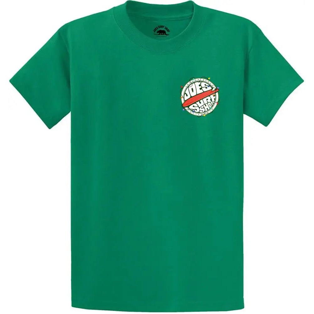 Joe's Surf Shop Christmas Fins Up Heavyweight Cotton Tee - Angler's Pro Tackle & Outdoors