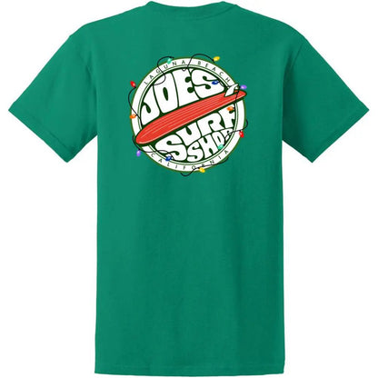 Joe's Surf Shop Christmas Fins Up Heavyweight Cotton Tee - Angler's Pro Tackle & Outdoors