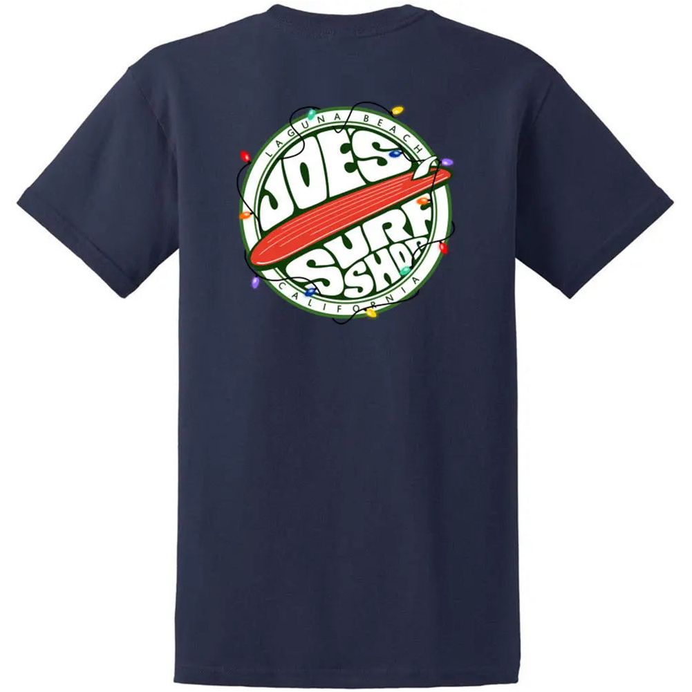 Joe's Surf Shop Christmas Fins Up Heavyweight Cotton Tee - Angler's Pro Tackle & Outdoors