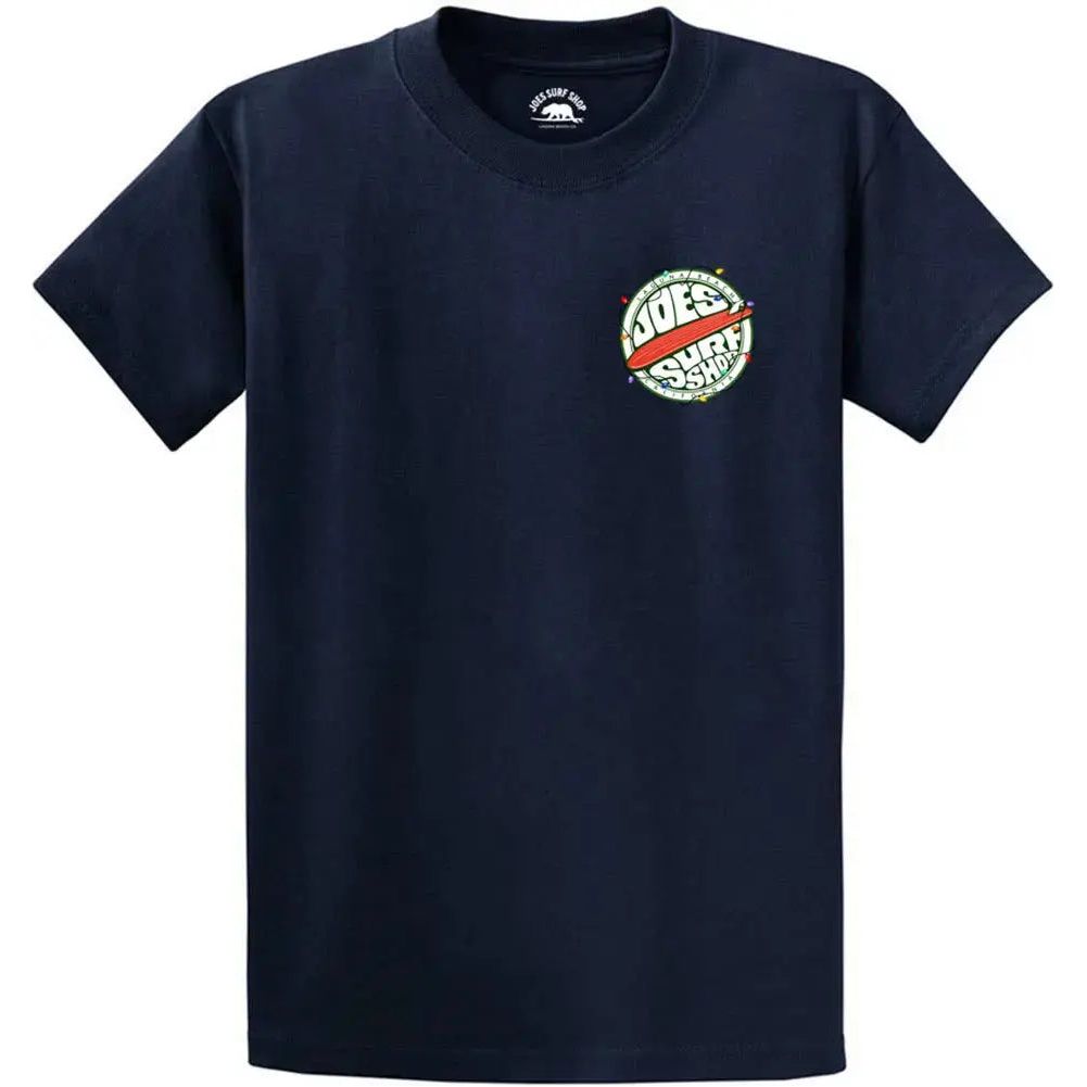 Joe's Surf Shop Christmas Fins Up Heavyweight Cotton Tee - Angler's Pro Tackle & Outdoors