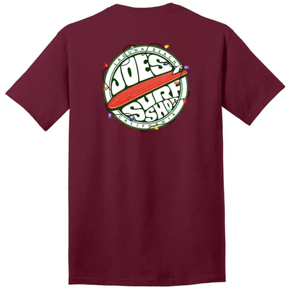 Joe's Surf Shop Christmas Fins Up Heavyweight Cotton Tee - Angler's Pro Tackle & Outdoors