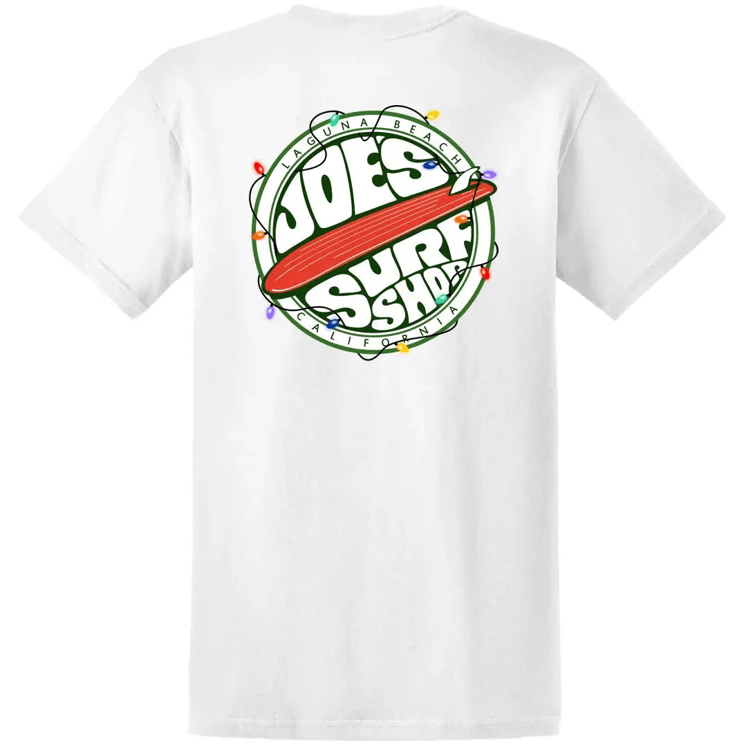 Joe's Surf Shop Christmas Fins Up Heavyweight Cotton Tee - Angler's Pro Tackle & Outdoors