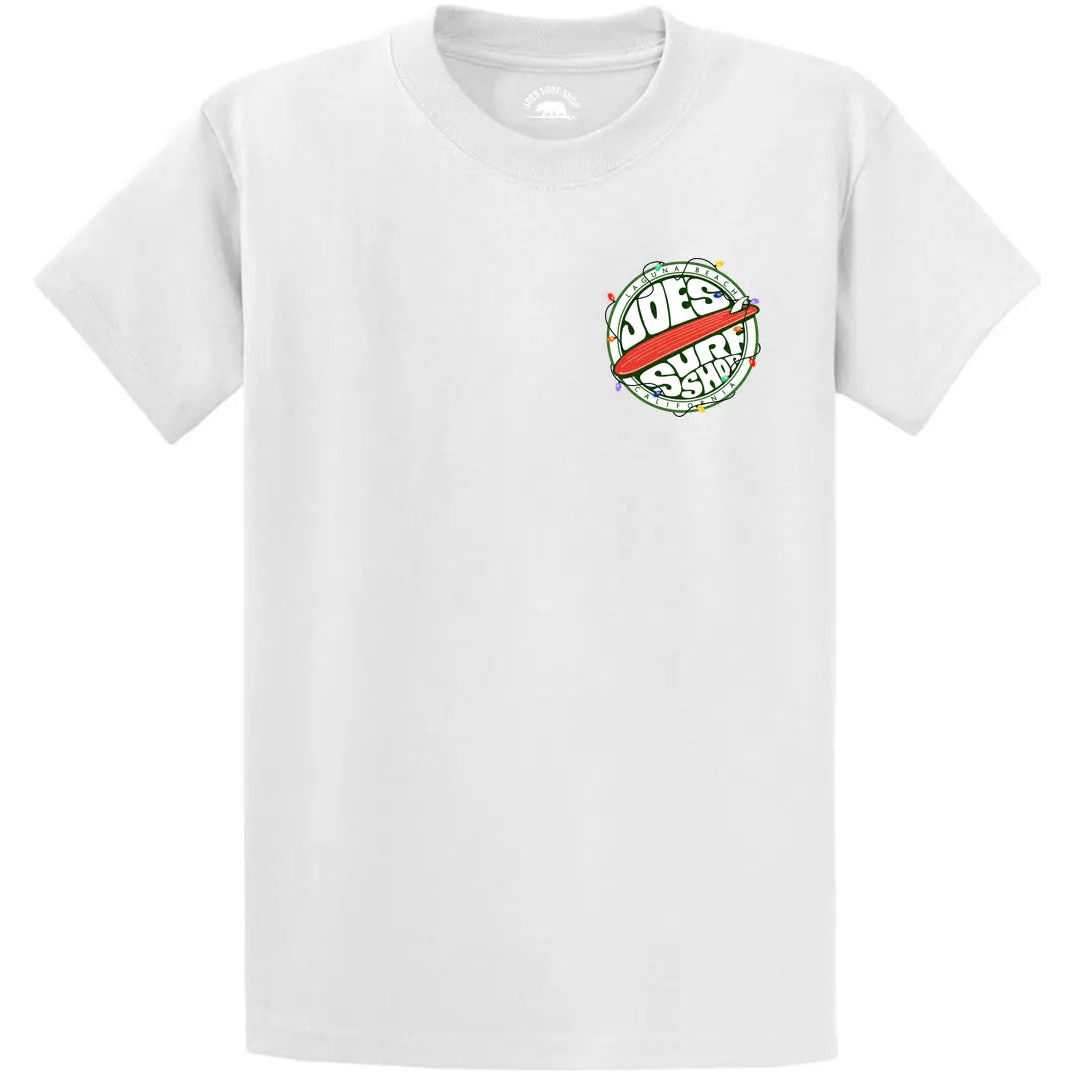 Joe's Surf Shop Christmas Fins Up Heavyweight Cotton Tee - Angler's Pro Tackle & Outdoors