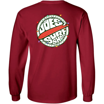 Joe's Surf Shop Christmas Fins Up Long Sleeve Tee - Angler's Pro Tackle & Outdoors