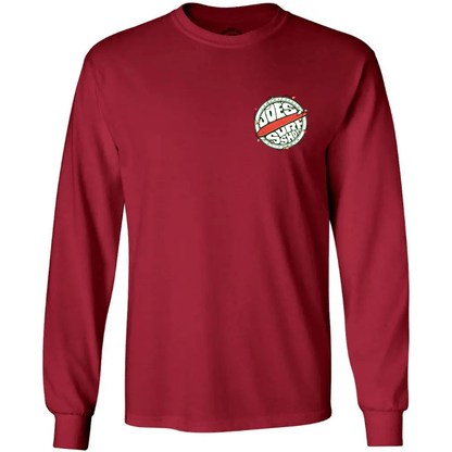 Joe's Surf Shop Christmas Fins Up Long Sleeve Tee - Angler's Pro Tackle & Outdoors