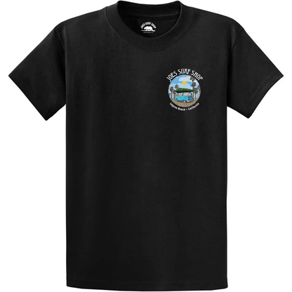 Joe's Surf Shop Christmas Surf Bus Heavyweight Cotton Tee - Angler's Pro Tackle & Outdoors