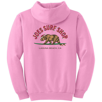 Joe's Surf Shop Christmas Surfing Bear Pullover Surf Hoodie - Angler's Pro Tackle & Outdoors