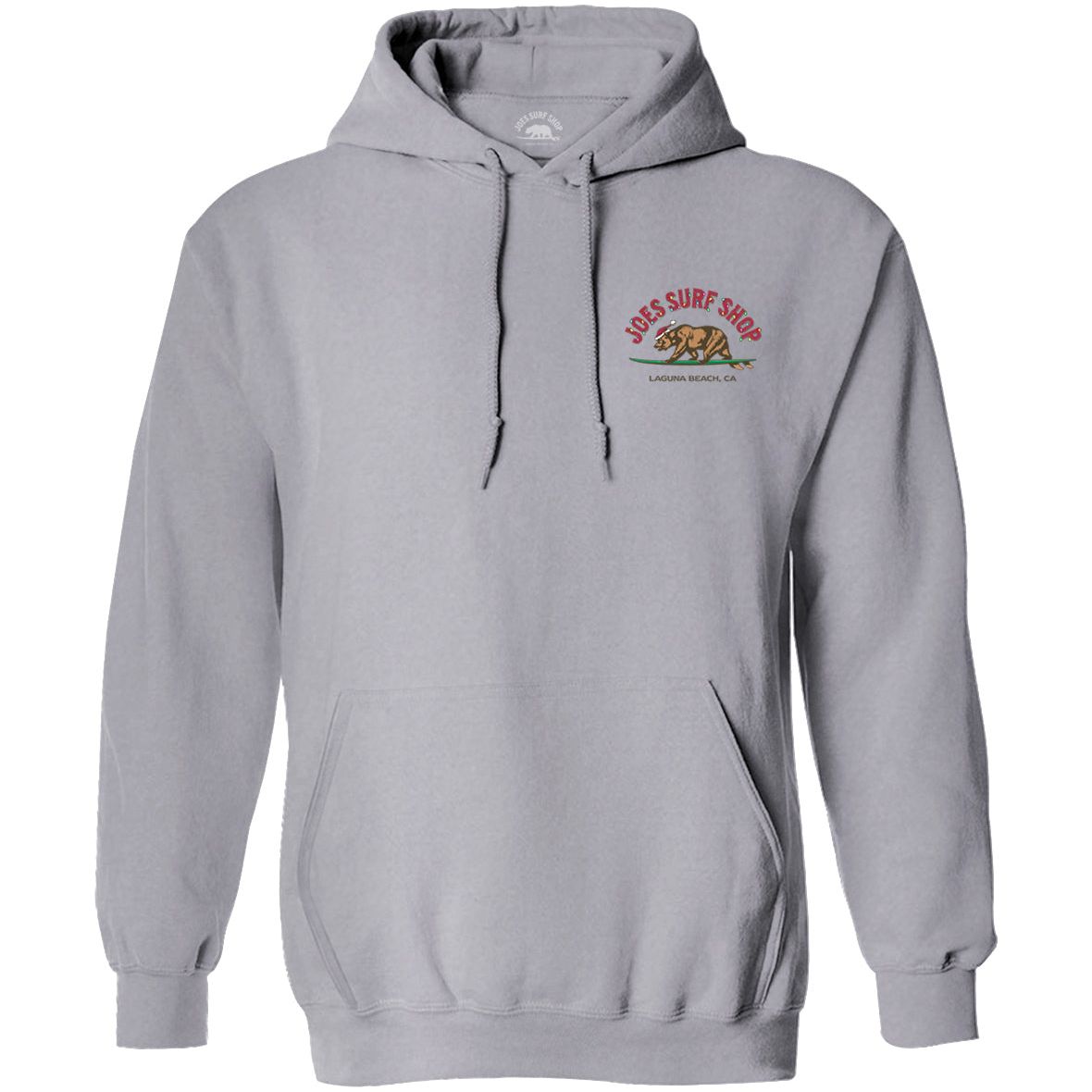 Joe's Surf Shop Christmas Surfing Bear Pullover Surf Hoodie - Angler's Pro Tackle & Outdoors
