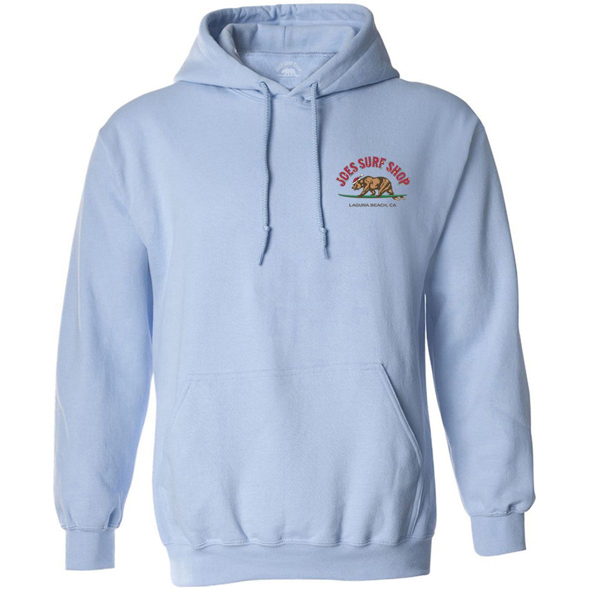 Joe's Surf Shop Christmas Surfing Bear Pullover Surf Hoodie - Angler's Pro Tackle & Outdoors