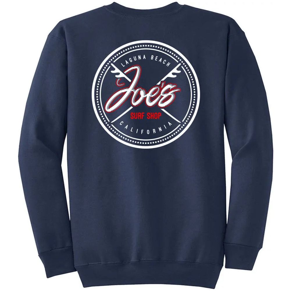 Joe's Surf Shop Double Boards Crewneck - Angler's Pro Tackle & Outdoors