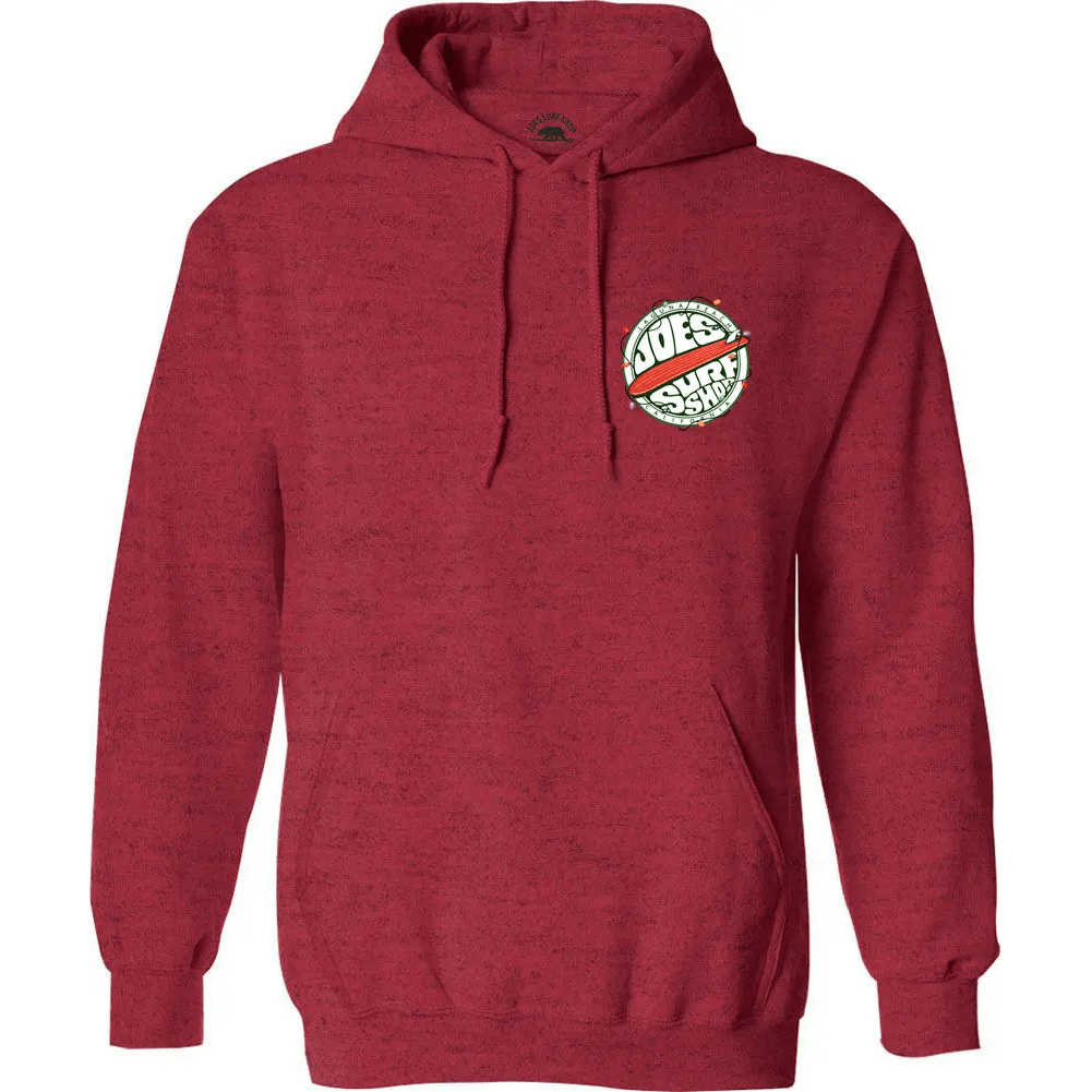 Joe's Surf Shop Fins Up Christmas Hoodie - Angler's Pro Tackle & Outdoors