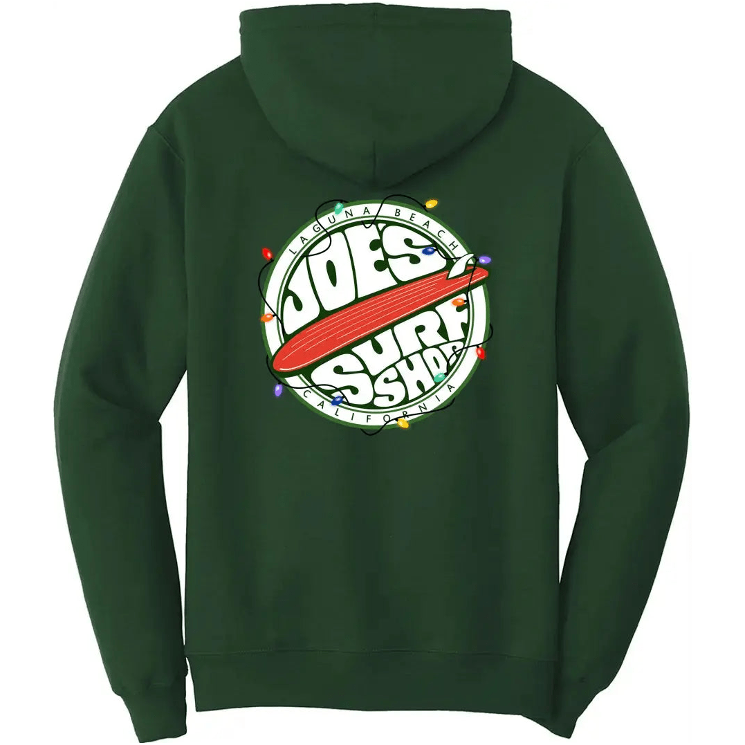 Joe's Surf Shop Fins Up Christmas Hoodie - Angler's Pro Tackle & Outdoors
