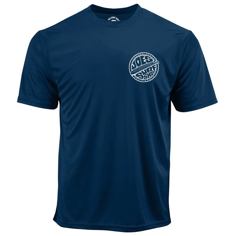 Joe's Surf Shop Fins Up Graphic Workout Tee - Angler's Pro Tackle & Outdoors