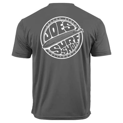 Joe's Surf Shop Fins Up Graphic Workout Tee - Angler's Pro Tackle & Outdoors