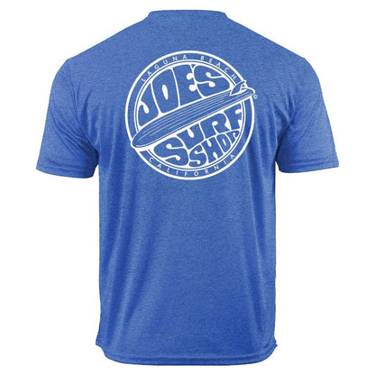 Joe's Surf Shop Fins Up Graphic Workout Tee - Angler's Pro Tackle & Outdoors