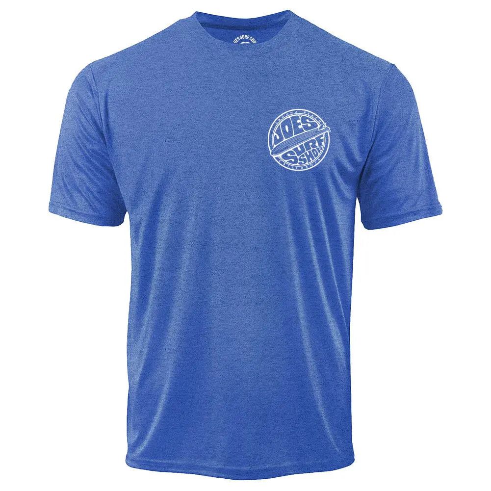 Joe's Surf Shop Fins Up Graphic Workout Tee - Angler's Pro Tackle & Outdoors