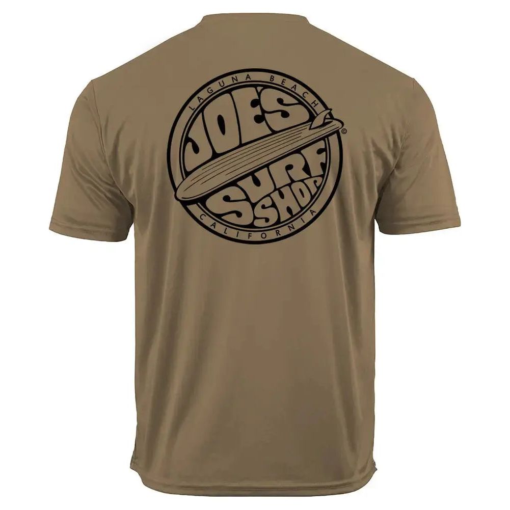 Joe's Surf Shop Fins Up Graphic Workout Tee - Angler's Pro Tackle & Outdoors