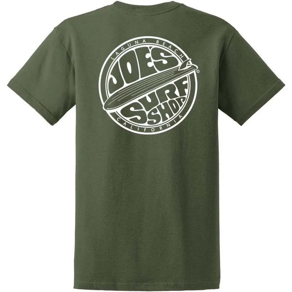 Joe's Surf Shop Fins Up Heavyweight Cotton Tee - Angler's Pro Tackle & Outdoors