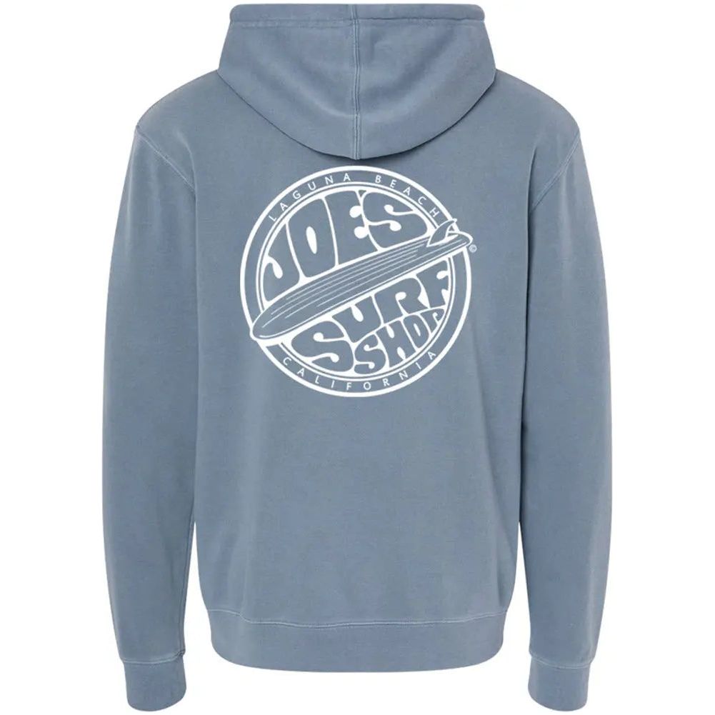 Joe's Surf Shop Fins Up Pigment - Dyed Hoodie - Angler's Pro Tackle & Outdoors