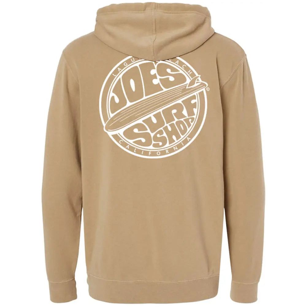 Joe's Surf Shop Fins Up Pigment - Dyed Hoodie - Angler's Pro Tackle & Outdoors