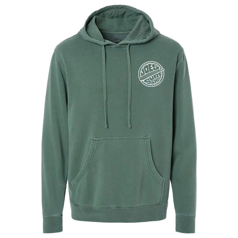 Joe's Surf Shop Fins Up Pigment - Dyed Hoodie - Angler's Pro Tackle & Outdoors
