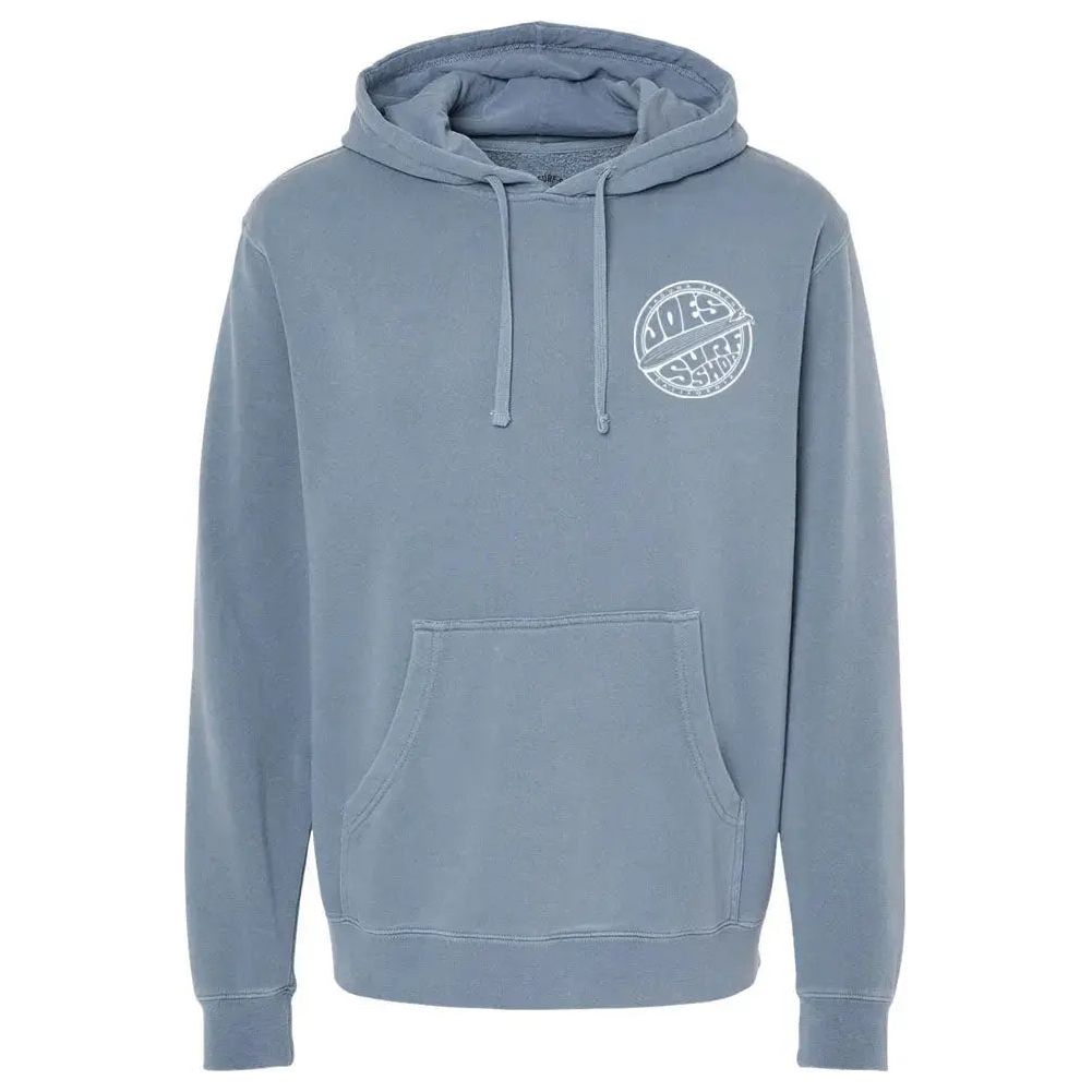 Joe's Surf Shop Fins Up Pigment - Dyed Hoodie - Angler's Pro Tackle & Outdoors