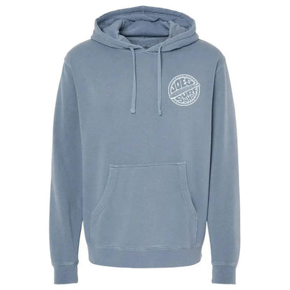 Joe's Surf Shop Fins Up Pigment - Dyed Hoodie - Angler's Pro Tackle & Outdoors