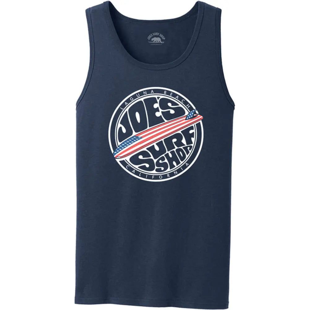 Joe's Surf Shop Fins Up USA Tank Top - Angler's Pro Tackle & Outdoors