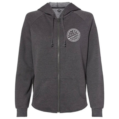 Joe's Surf Shop Fins Up Women's Zip - Up Hoodie - Angler's Pro Tackle & Outdoors