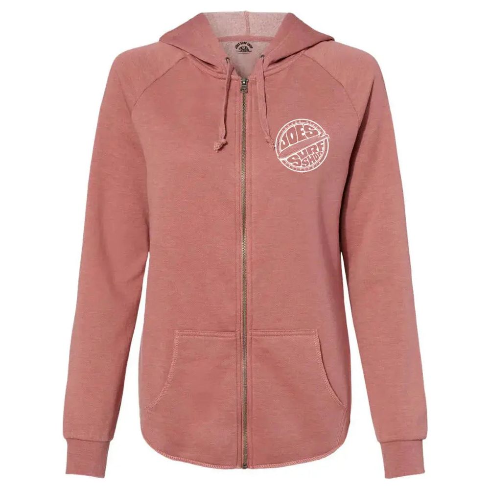 Joe's Surf Shop Fins Up Women's Zip - Up Hoodie - Angler's Pro Tackle & Outdoors