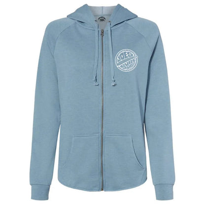 Joe's Surf Shop Fins Up Women's Zip - Up Hoodie - Angler's Pro Tackle & Outdoors