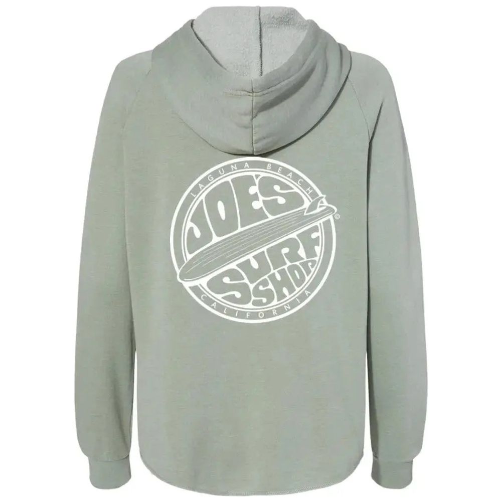 Joe's Surf Shop Fins Up Women's Zip - Up Hoodie - Angler's Pro Tackle & Outdoors