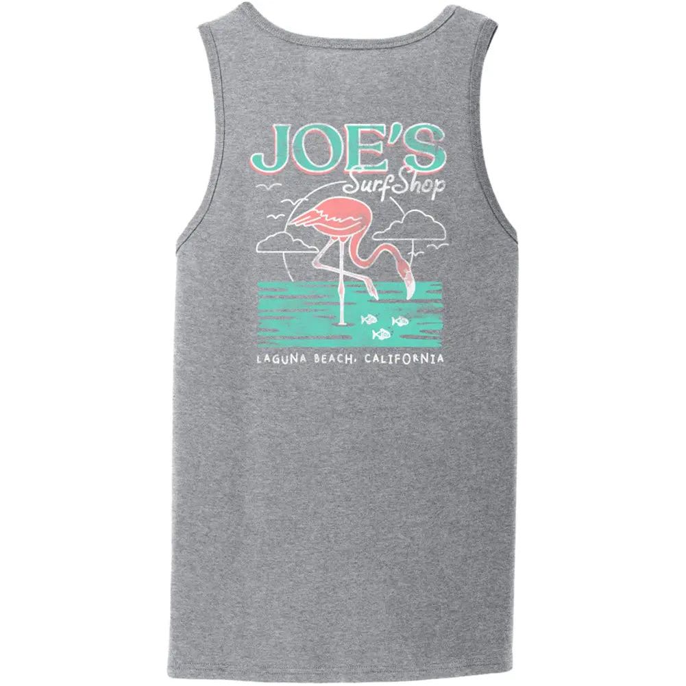 Joe's Surf Shop Flamingo Beach Tank Top - Angler's Pro Tackle & Outdoors