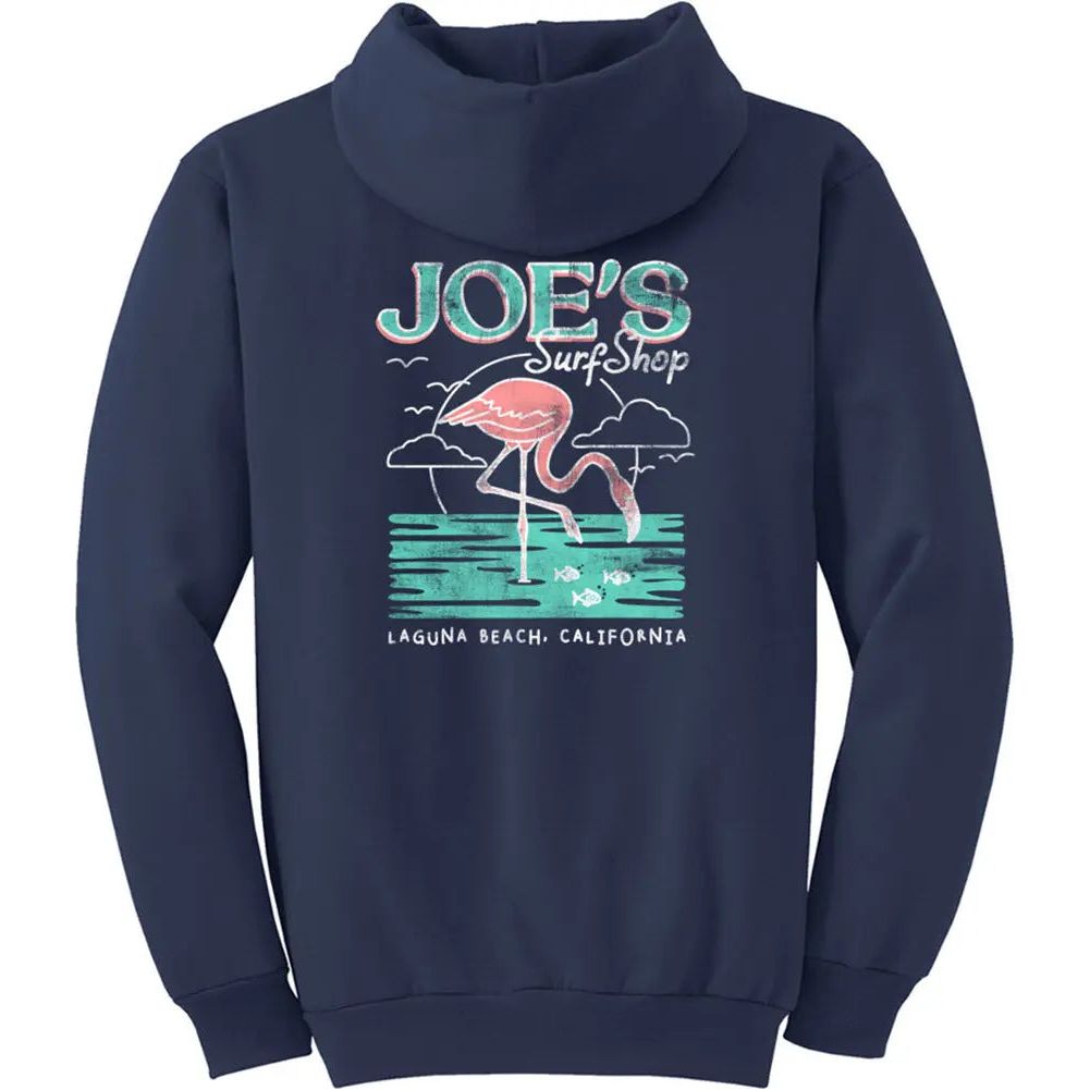 Joe's Surf Shop Flamingo Surf Hoodie - Angler's Pro Tackle & Outdoors