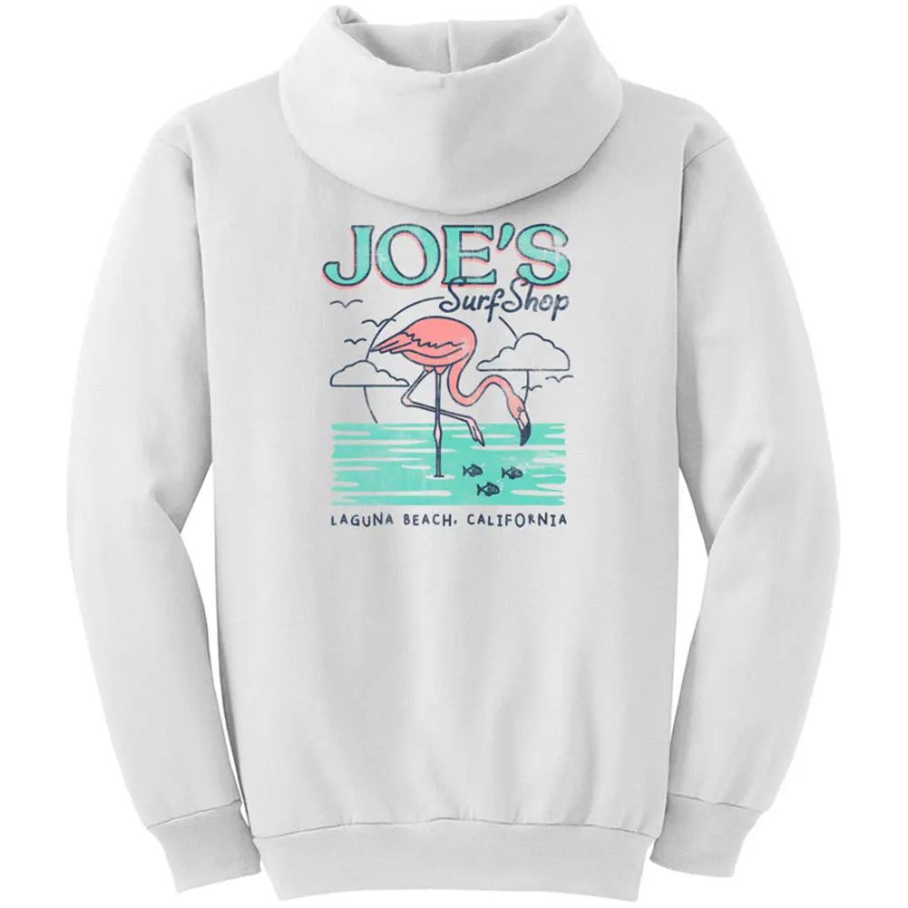 Joe's Surf Shop Flamingo Surf Hoodie - Angler's Pro Tackle & Outdoors