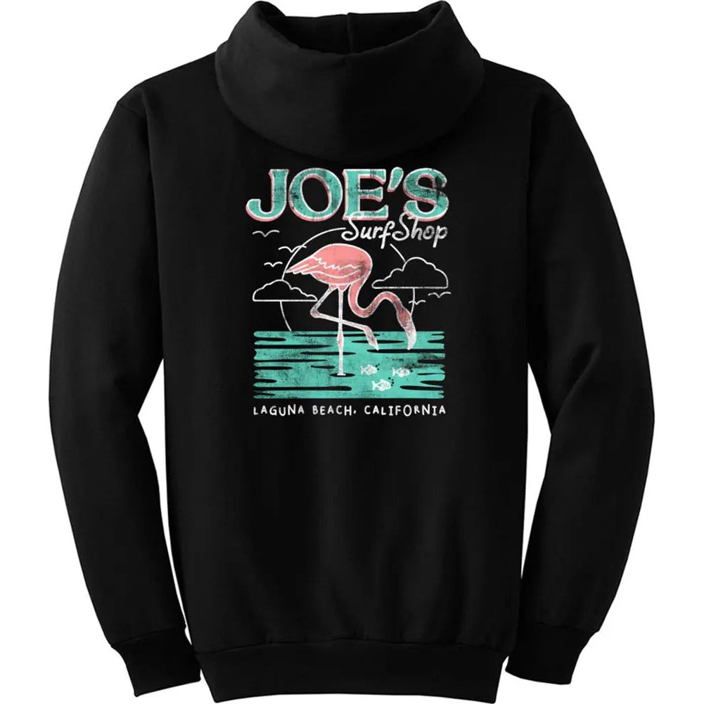 Joe's Surf Shop Flamingo Surf Hoodie - Angler's Pro Tackle & Outdoors