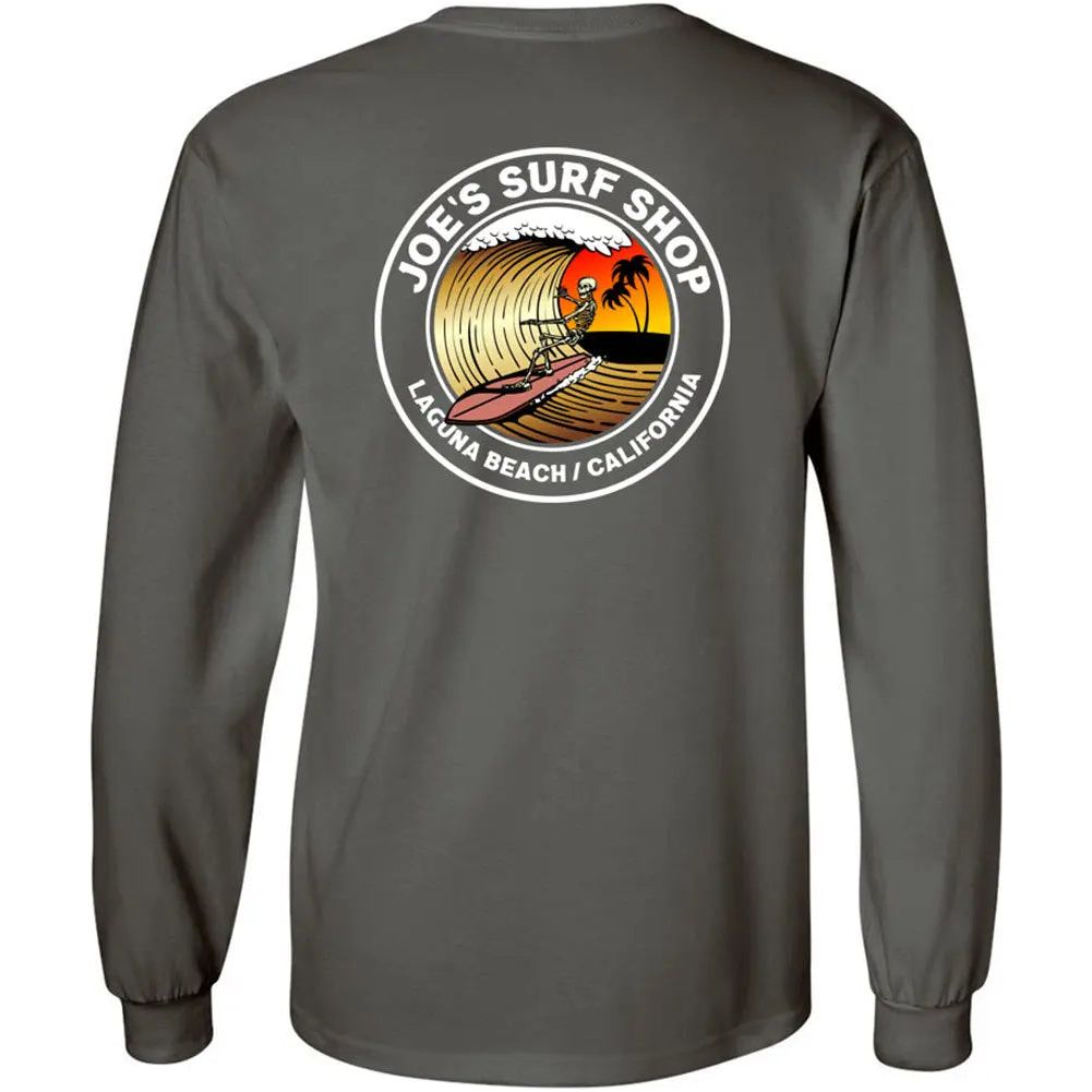 Joe's Surf Shop Golden Wave Long Sleeve Tee - Angler's Pro Tackle & Outdoors