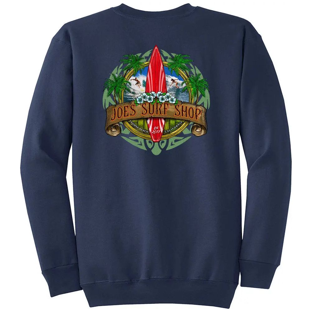 Joe's Surf Shop Longboard Crewneck - Angler's Pro Tackle & Outdoors