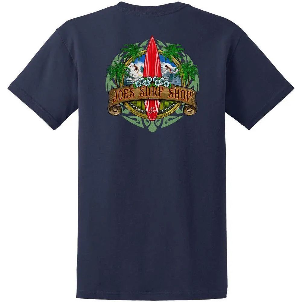Joe's Surf Shop Longboard Heavyweight Cotton Tee - Angler's Pro Tackle & Outdoors