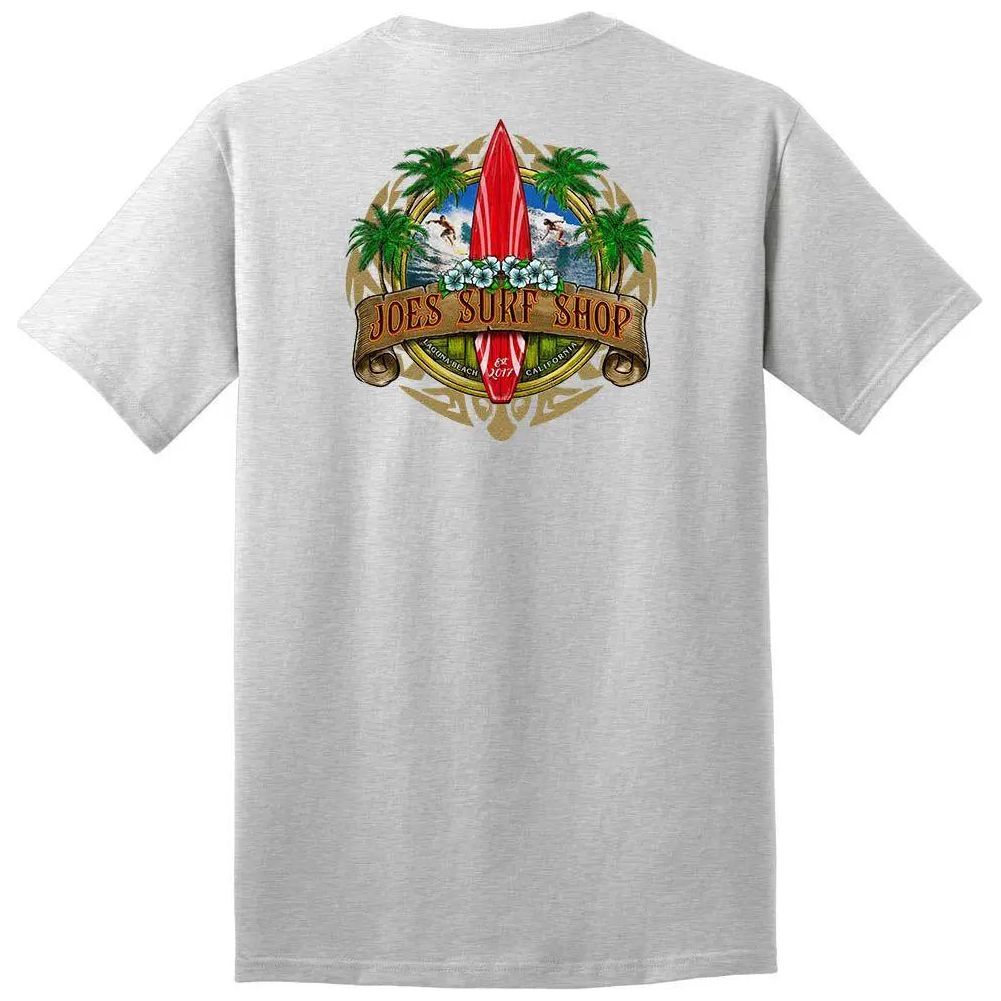 Joe's Surf Shop Longboard Heavyweight Cotton Tee - Angler's Pro Tackle & Outdoors