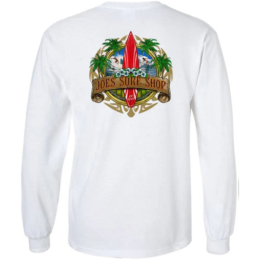 Joe's Surf Shop Longboard Long Sleeve Tee - Angler's Pro Tackle & Outdoors