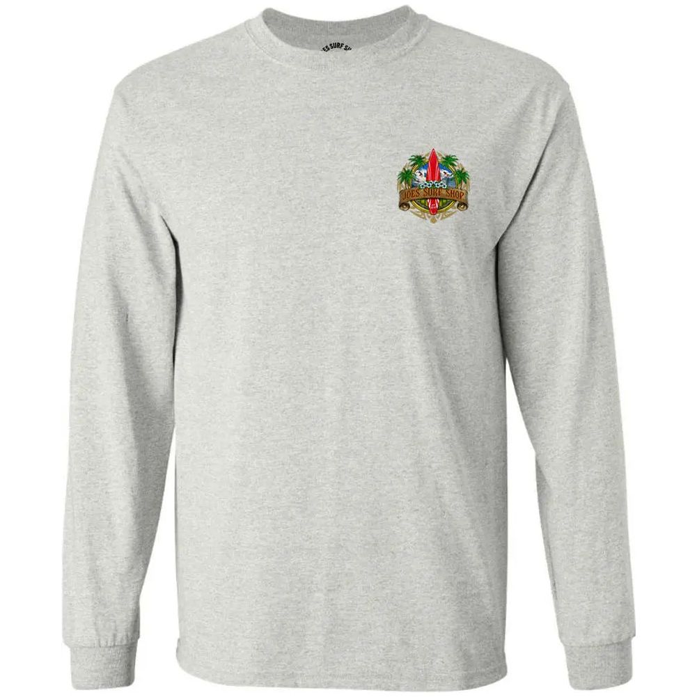 Joe's Surf Shop Longboard Long Sleeve Tee - Angler's Pro Tackle & Outdoors
