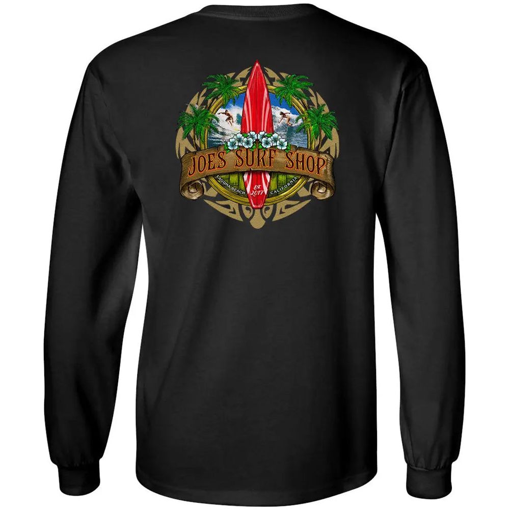 Joe's Surf Shop Longboard Long Sleeve Tee - Angler's Pro Tackle & Outdoors